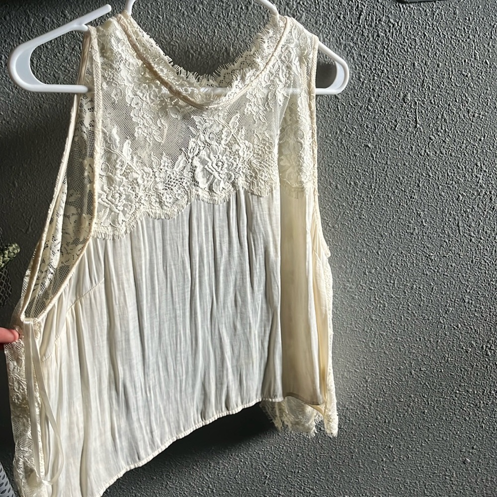 Like new free people backless top